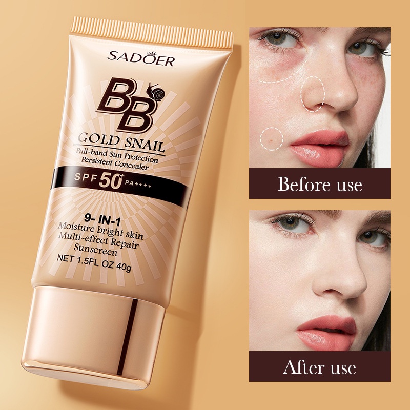 SADOER Gold Snail Sunscreen BB - Spf 50 Sunscreen 评论和价格