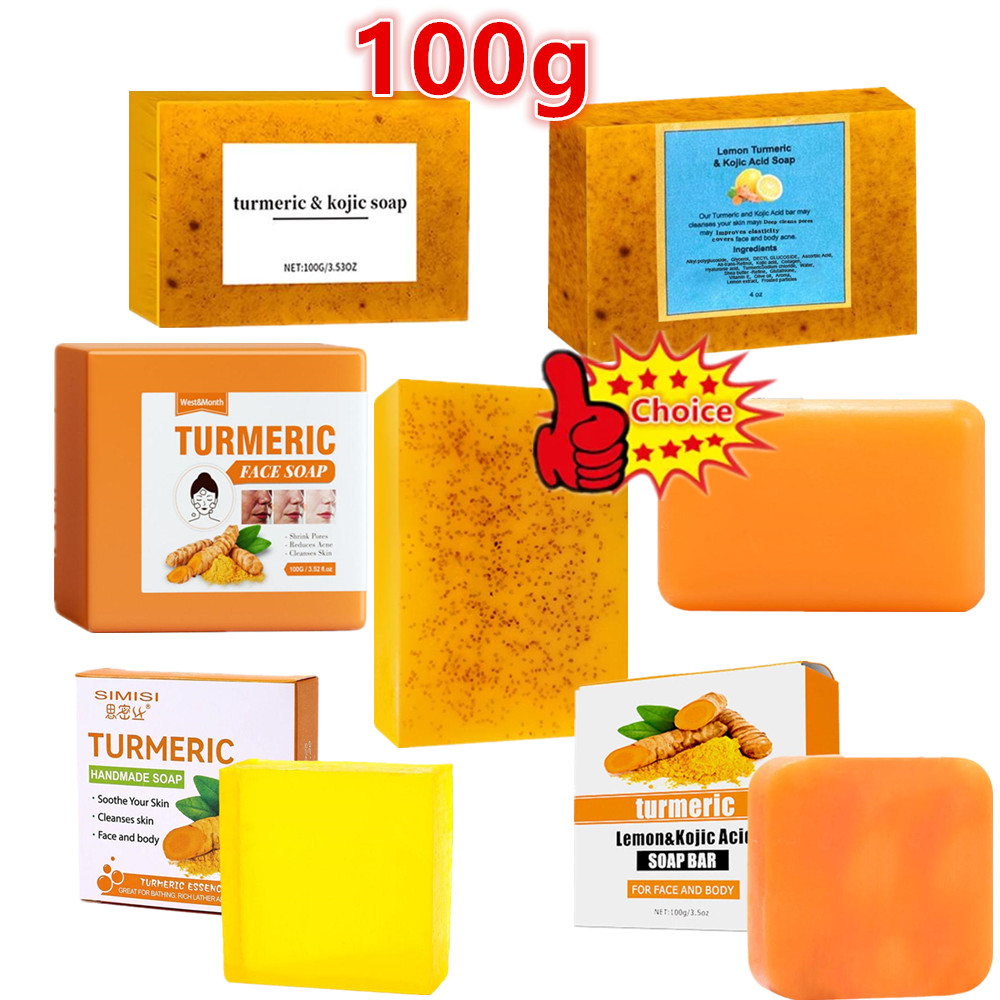 100g Turmeric Hand Made Soap,  - Kojic Acid Soap 评论和价格