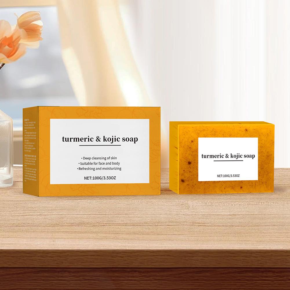 100g Turmeric Hand Made Soap,  - Kojic Acid Soap 评论和价格
