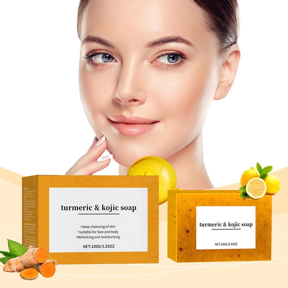 100g Turmeric Hand Made Soap,  - Kojic Acid Soap 评论和价格