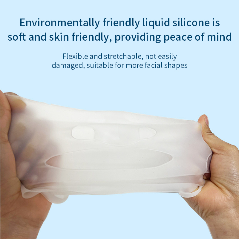 3D Silicone Mask Face Women Sk - Skincare Viral Tiktok 评论和价格