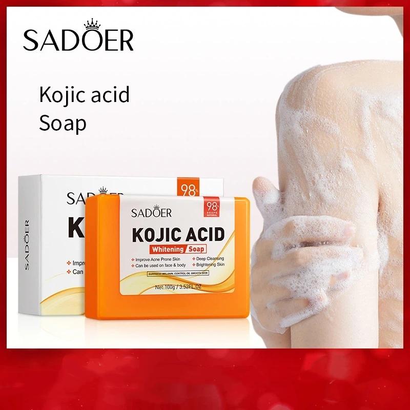 1Pc SADOER Kojic Acid Facial S - Kojic Acid Soap 评论和价格