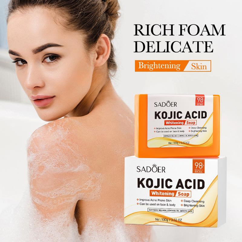 1Pc SADOER Kojic Acid Facial S - Kojic Acid Soap 评论和价格