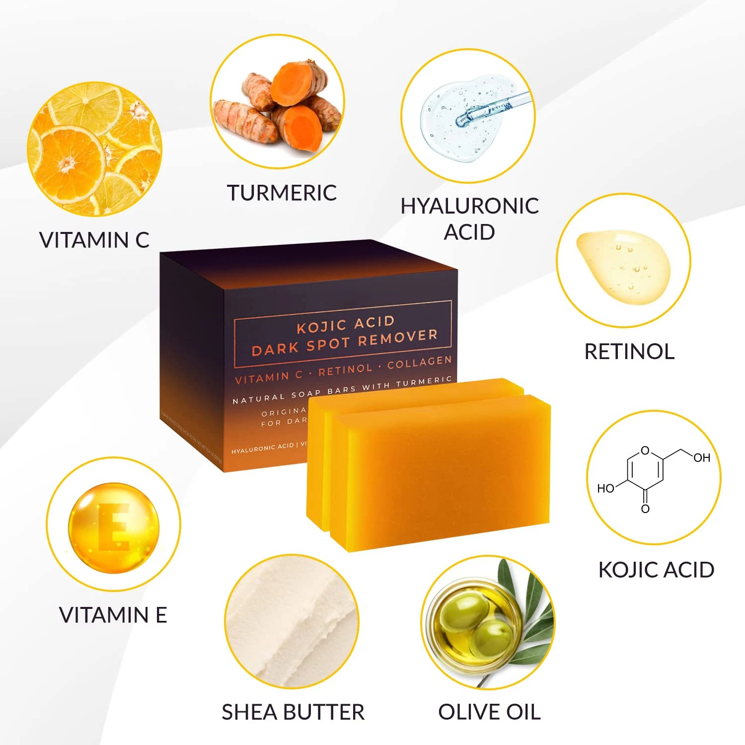 Kojic Acid Dark Spot Remover W - Kojic Acid Soap 评论和价格