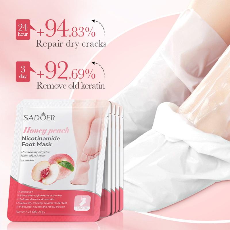 1 Pairs SADOER Fruits Foot Mas - Skincare Viral Tiktok 评论和价格