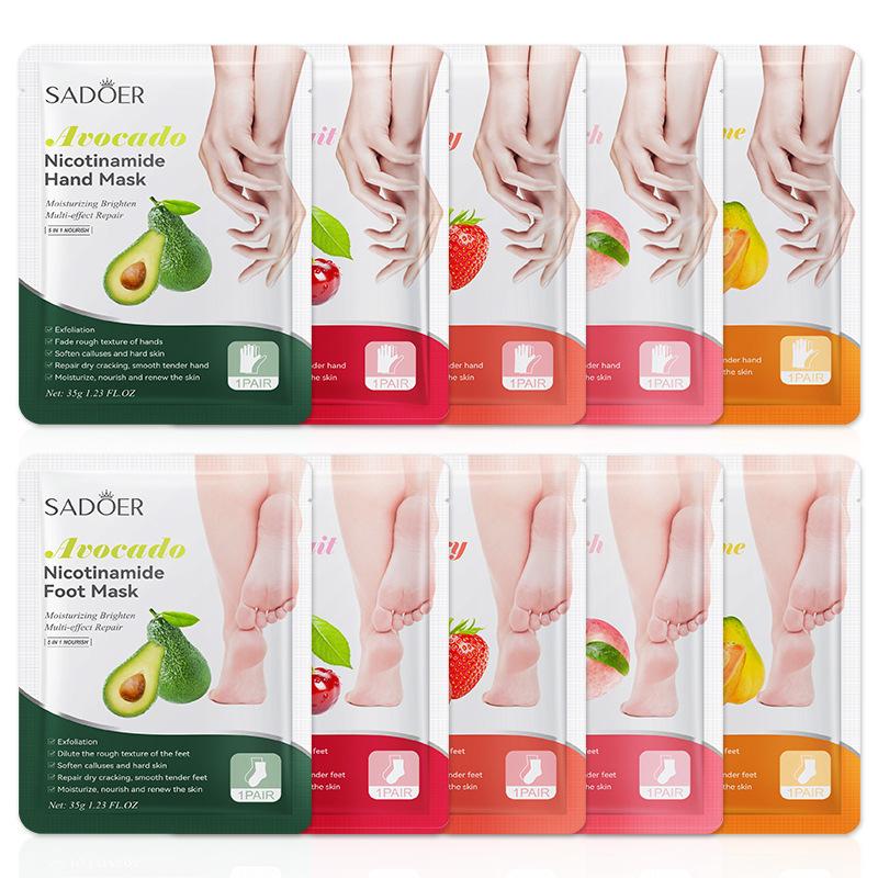 1 Pairs SADOER Fruits Foot Mas - Skincare Viral Tiktok 评论和价格